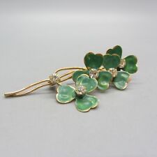 Vintage enamel clover for sale  LEEDS