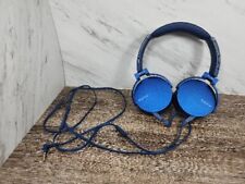 Auriculares de diadema en la oreja Sony MDR-XB550 - azules ~«Look» segunda mano  Embacar hacia Argentina