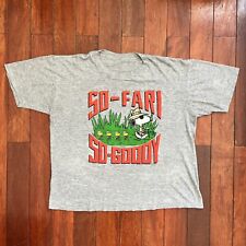 Camiseta De Colección Años 70 80 90 Snoopy Safari Aventura XL Charles Schulz Peanuts segunda mano  Embacar hacia Argentina
