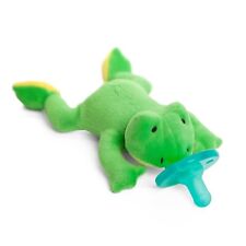 Chupeta Wubbanub silicone sapo verde brinquedo bebê pelúcia Binky NOVO NA CAIXA, usado comprar usado  Enviando para Brazil