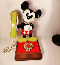 Used, Vintage The Mickey Mouse Rotary Dial Telephone 1976 Disney Rare for sale  Arlington