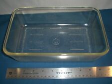 Used, Vintage Westinghouse Clear Glass Refrigerator Baking Dish 10"x6"x2 1/2" for sale  Shipping to South Africa