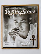 Revista Rolling Stone marzo 2005 Dr. Hunter S. Thompson 1937-2005 segunda mano  Embacar hacia Mexico