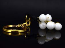 7 peças chaveiro espiritual opala branca natural feito à mão charme chaveiro unissex comprar usado  Enviando para Brazil