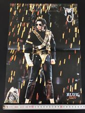 Cartaz dobrável central revista turca Michael Jackson b/w Hugh Grant com um gato, usado comprar usado  Enviando para Brazil