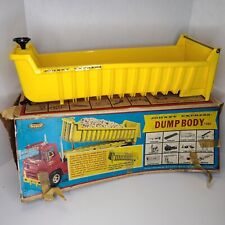 Topper Toys Johnny Express  #6203 Dump Body Accessory 1965  w/ damaged Box- Rare for sale  Shipping to South Africa