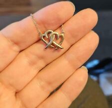 Tiffany double heart for sale  Muskegon