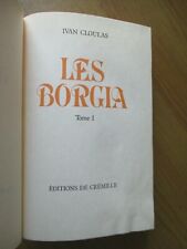 Borgia tome editions d'occasion  La Fère