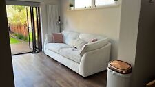 Cream seater sofa for sale  GUILDFORD