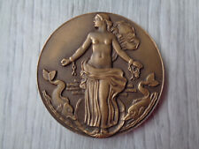 Medaille bronze paquebot d'occasion  Fécamp