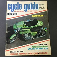 Vtg cycle guide for sale  Mc Afee
