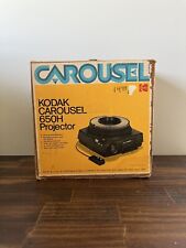 Kodak Carousel 650H Slide Projector With Original Box, Remote, and Tray! Read. for sale  Shipping to South Africa