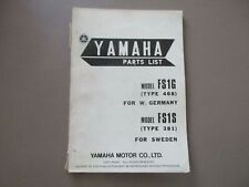 Yamaha fs1s handbuch gebraucht kaufen  Ellwangen