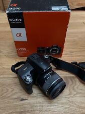 Used, Sony Alpha A290L 14.2MP Digital SLR Camera - (Kit w/ 18-55mm Lens)  Not Working for sale  Shipping to South Africa