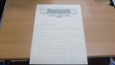 Herbert sutcliffe letter for sale  HUDDERSFIELD