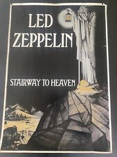 Pôster Led Zeppelin Stairway To Heaven Vintage Original Versão Ouro e Prata comprar usado  Enviando para Brazil