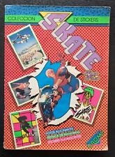Álbum vintage de pegatinas completas de Skate - Cromy NOVATO LEGENDS Tony Hawk 1989 segunda mano  Argentina 