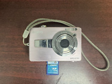 Cámara digital Sanyo Xacti VPC-E760 7,1 MP - plateada con tarjeta SD de 2 GB, SIN BATERÍA segunda mano  Embacar hacia Mexico