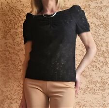 Top maille dentelle d'occasion  La Crau