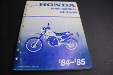 Genuine Honda Dealer Factory Service Repair Manual XL350R XL 350R 1984-1985 OEM for sale  Shipping to Canada