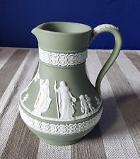 Green wedgwood jasperware for sale  WALSALL