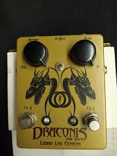 Pedal de overdrive feito à mão Lizard Leg Draconis completo com caixa e bolsa SUPER RARO comprar usado  Enviando para Brazil