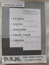 FASCICOLO D.E.M. VINTAGE (1966) - 9 SPARTITI AA.VV.: A. CARUSO, A. CATARSI, G. D, usato usato  Chivasso