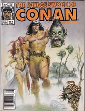 US-THE SAVAGE SWORD OF CONAN THE BABARIAN MAGAZINE ab 154 - 219 - MARVEL 1988 comprar usado  Enviando para Brazil