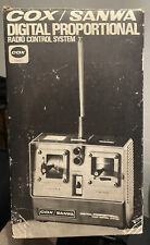 Sistema de radiocontrol proporcional digital vintage Cox/Sanwa sistema de 2 canales segunda mano  Embacar hacia Argentina
