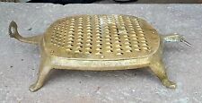 1920 Vintage Handcrafted Tortoise Shape Cheese Vegetable Grater Brass Decorative for sale  Shipping to South Africa