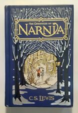 The Chronicles of Narnia por C. S. Lewis Barnes & Noble capa dura encadernada em couro comprar usado  Enviando para Brazil