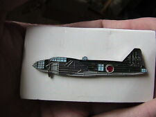 MITSUBISHI G4 M3 BETTY PIN BADGE WW2 JAPANESE BOMBER PLANE JAPAN  for sale  BOLTON
