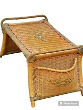 Antique wicker bed for sale  Denton