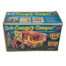 VINTAGE 1970 MATTEL BARBIE COUNTRY CAMPER RV MOTOR HOME NA CAIXA ORIGINAL FOGO comprar usado  Enviando para Brazil