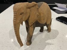 Hand carved elephant. for sale  LONDON
