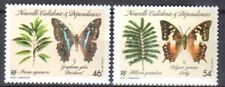 New Caledonia 1987- Butterflies and Plants - Mi. 800-01 - MNH(**), używany na sprzedaż  PL
