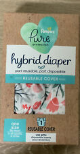 📀 Pampers Pure Hybrid Diaper Reusable Cover, One Size - Floral for sale  Shipping to South Africa