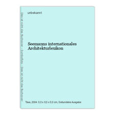 Używany, Seemanns internationales Architekturlexikon , unbekannt: na sprzedaż  Wysyłka do Poland