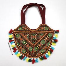 Bolsa de compras hippie retrô multiuso boêmia designer étnico feita à mão l comprar usado  Enviando para Brazil