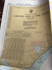 Vintage marine chart for sale  CHATHAM