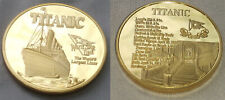 Titanic Gold Stair Case Coin Ship Disaster Film 1912 RMS Amazing Historic Story for sale  Shipping to Ireland