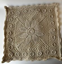 Vintage crochet cushion for sale  BRISTOL