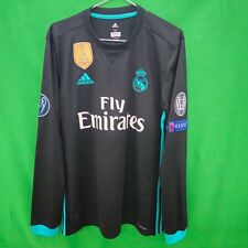 Real Madrid Away 2017 2018 B31088 auténtico Ronaldo 7 mediano ucl segunda mano  Embacar hacia Mexico