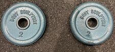 Weight plates 2kg for sale  ROMFORD