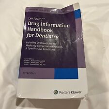 Drug information handbook for sale  Dresden