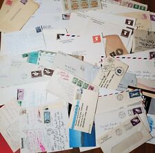 Lote de fundas de estampillas, sobres y postales usados  segunda mano  Embacar hacia Mexico