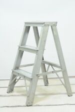 Vintage Metal Step Ladder Aluminum Step Ladder Step Stool Ladder for sale  Shipping to South Africa