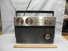 1961 Zenith Royal 2000 1º Transistor AM/FM Fabricado na América Rádio-Funciona-NR comprar usado  Enviando para Brazil