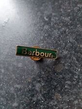 Barbour pin badge for sale  HARROGATE