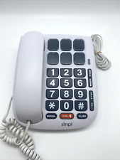 Teléfono fotográfico Simpl 56010 HD teléfono amplificado Senoirs botones grandes segunda mano  Embacar hacia Mexico